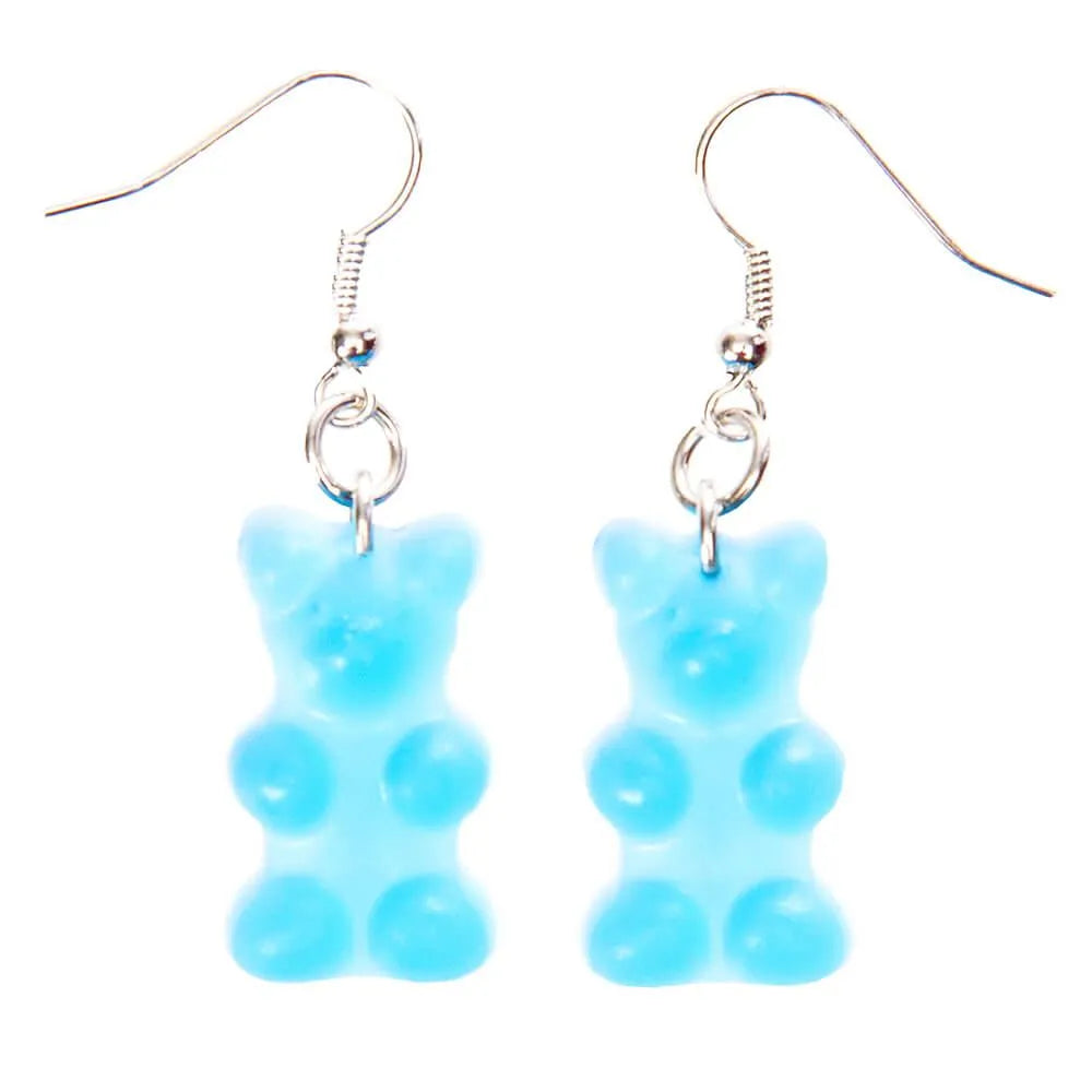 Gummy Bear Earrings - Blue