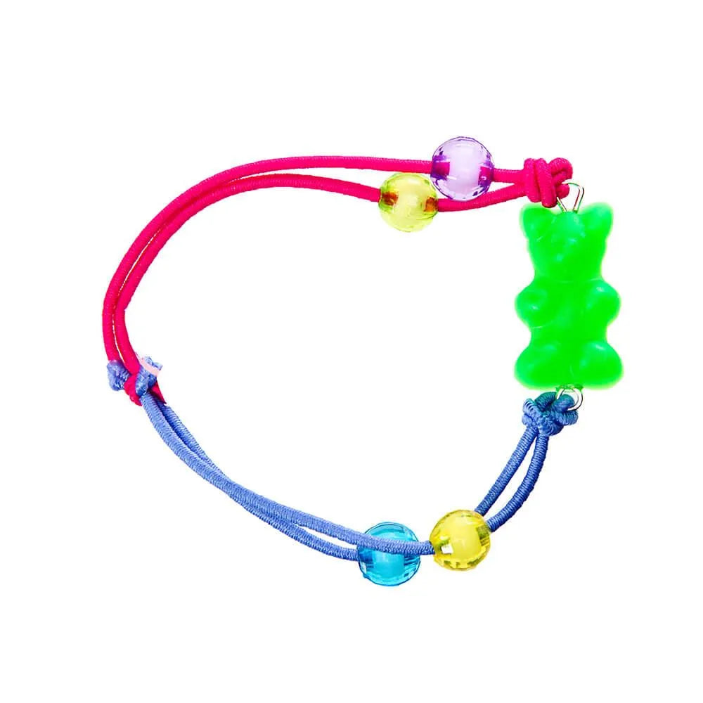 Gummy Bear Elastic Bracelet - Green