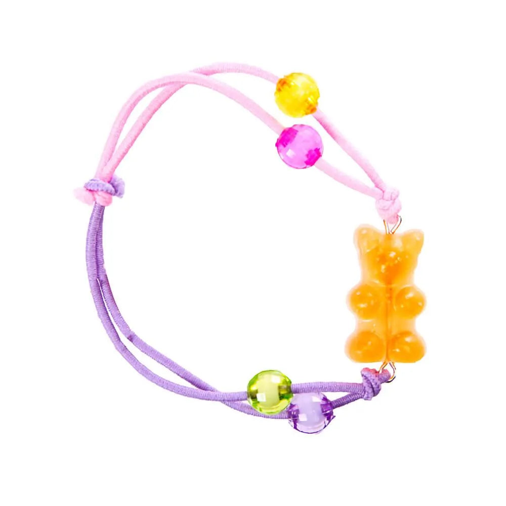 Gummy Bear Elastic Bracelet - Orange