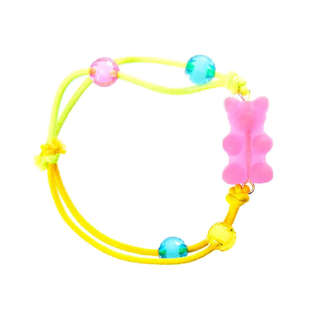 Gummy Bear Elastic Bracelet - Pink