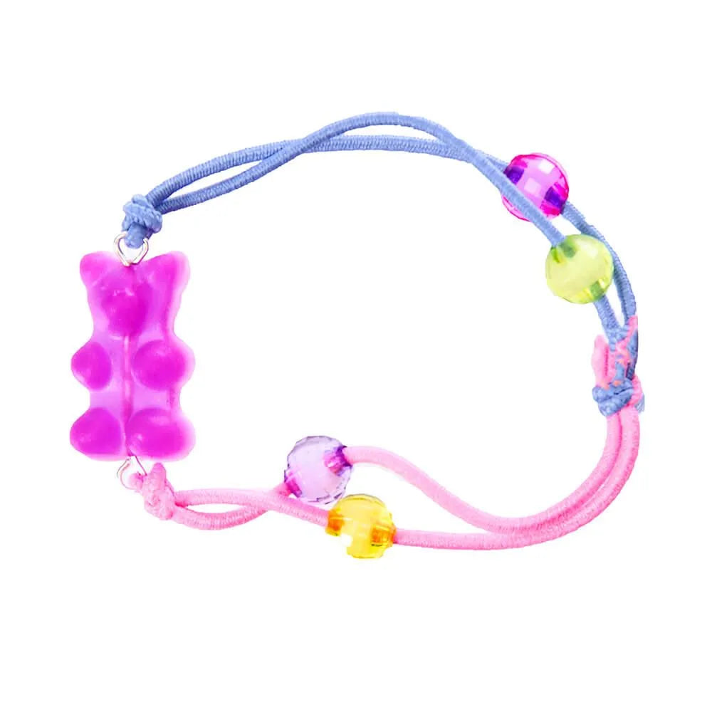 Gummy Bear Elastic Bracelet - Purple