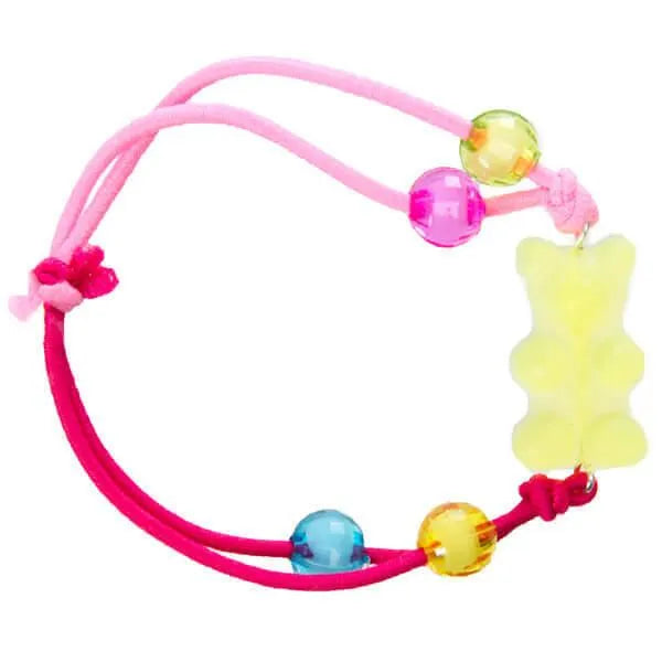 Gummy Bear Elastic Bracelet - Yellow