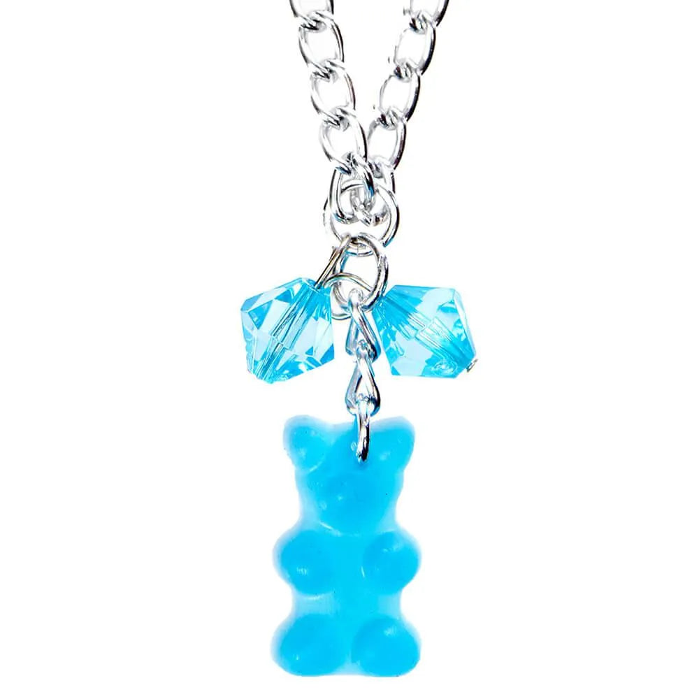 Gummy Bear Necklace - Blue