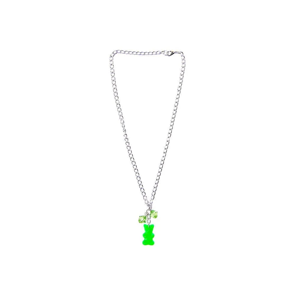 Gummy Bear Necklace - Green