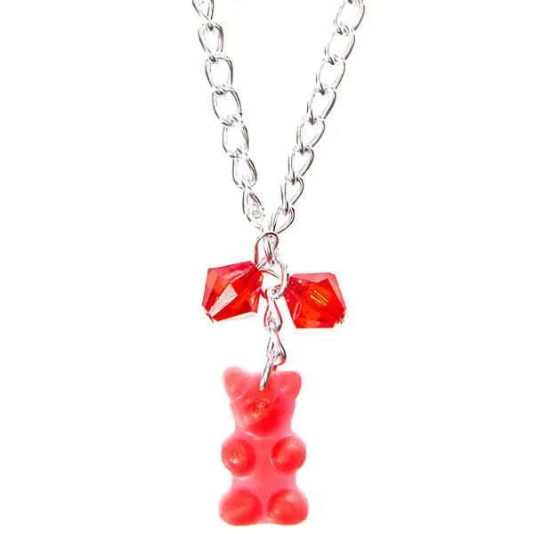 Gummy Bear Necklace - Red