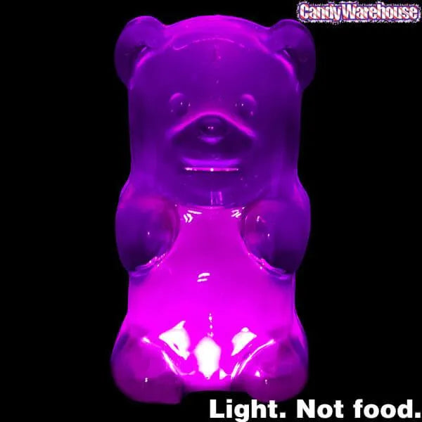 Gummy Bear Night Light - Purple