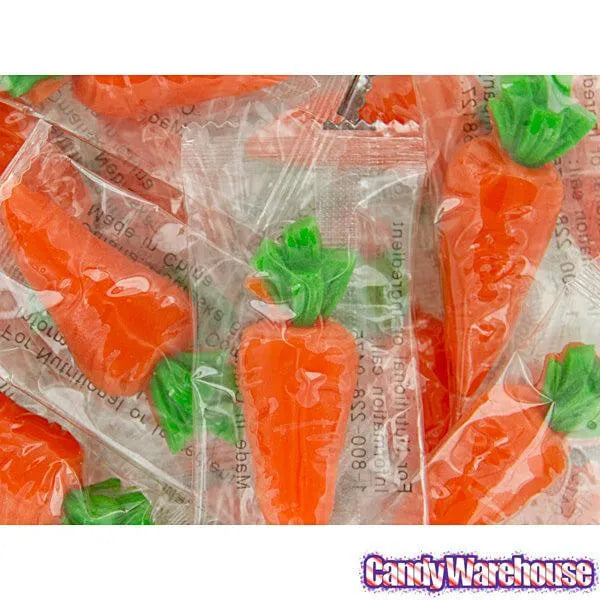 Gummy Carrots Packets: 48-Piece Bag