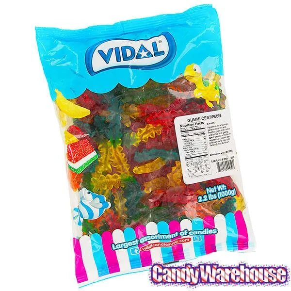 Gummy Centipedes Candy: 1KG Bag