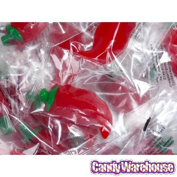 Gummy Chili Peppers Candy: 45-Piece Bag