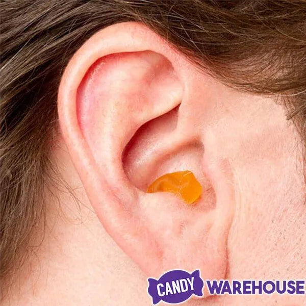 Gummy Ear Wax Candy Packs: 25-Piece Bag