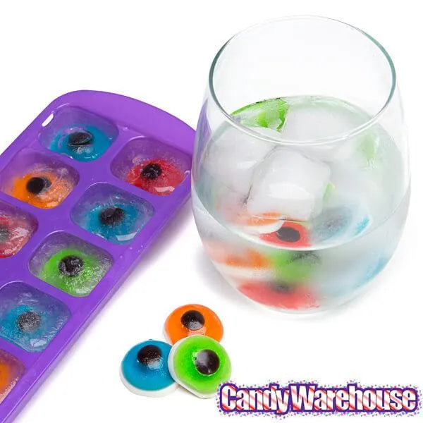 Gummy Eyes Halloween Ice Cube Trays: 2-Piece Set