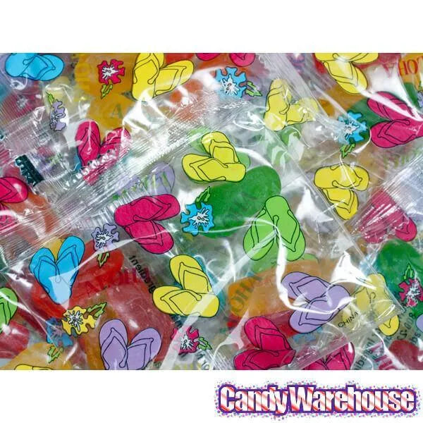 Gummy Flip Flops Candy Packs: 20-Piece Bag