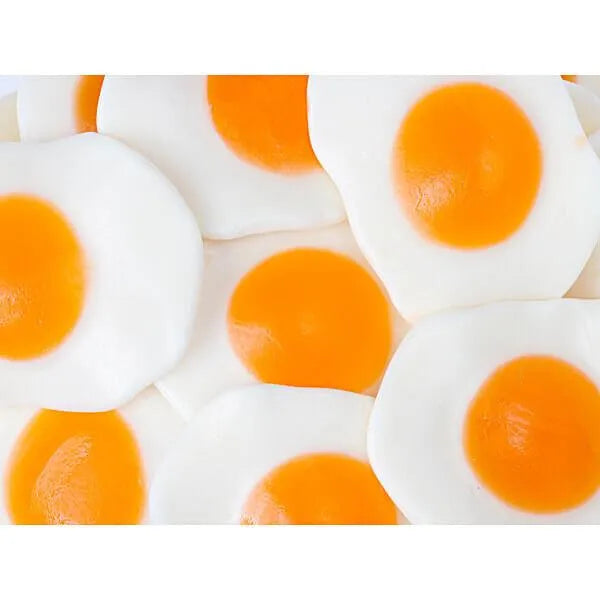 Gummy Fried Eggs Candy: 2KG Bag