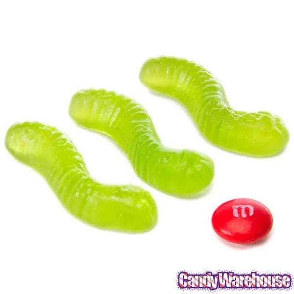 Gummy Inch Worms - Apple: 5LB Bag