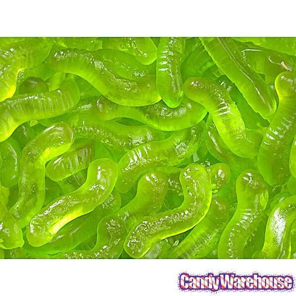 Gummy Inch Worms - Apple: 5LB Bag