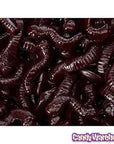 Gummy Inch Worms - Black Cherry: 5LB Bag