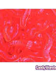 Gummy Inch Worms - Strawberry: 5LB Bag