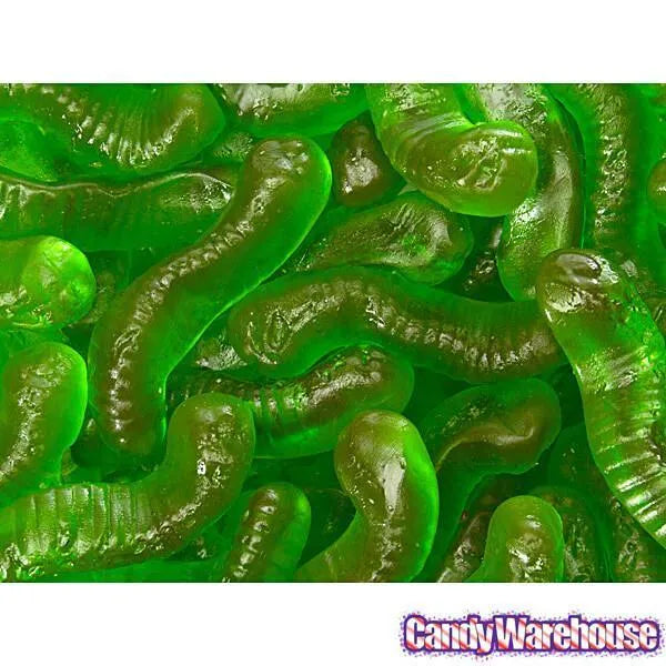 Gummy Inch Worms - Watermelon: 5LB Bag