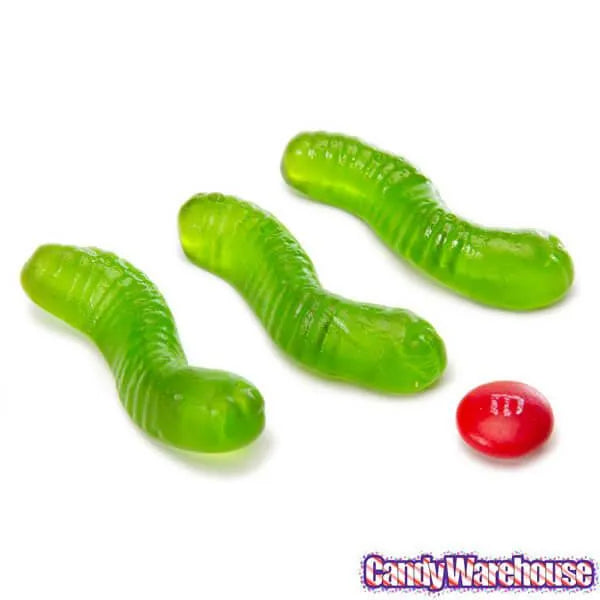 Gummy Inch Worms - Watermelon: 5LB Bag