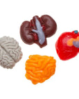 Gummy Internal Organs Candy: 38-Piece Bag