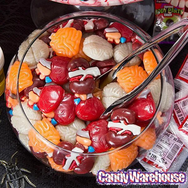 Gummy Internal Organs Candy: 38-Piece Bag