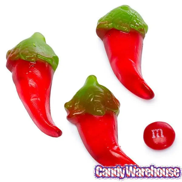 Gummy Mini Red Hot Chilli Peppers Candy: 3KG Bag