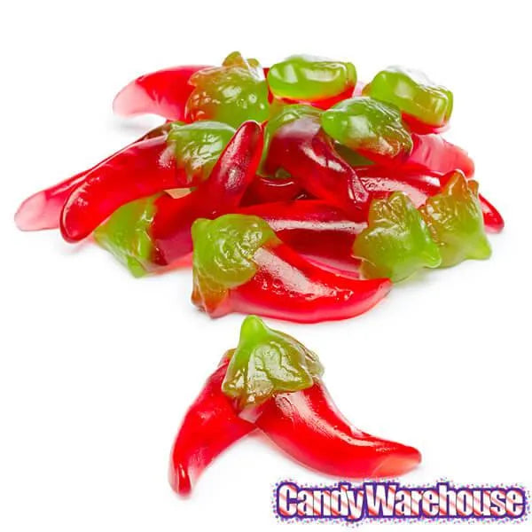 Gummy Mini Red Hot Chilli Peppers Candy: 3KG Bag