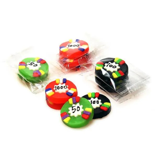 Gummy Poker Chips Candy: 430-Piece Case