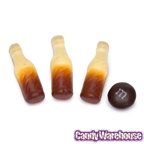 Gummy Soda Bottles Candy Bags - A&W Root Beer: 6-Piece Display