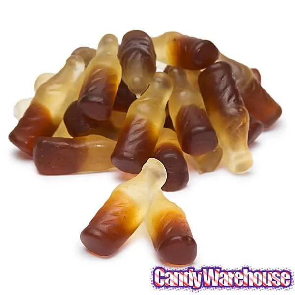 Gummy Soda Bottles Candy Bags - A&W Root Beer: 6-Piece Display