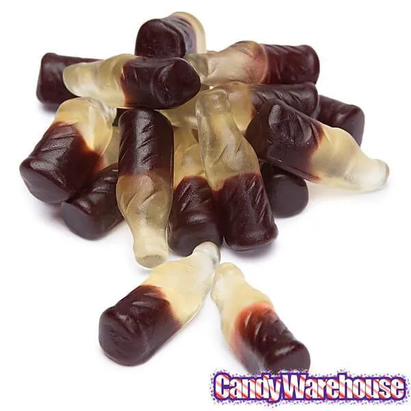 Gummy Soda Bottles Candy Bags - Grape Crush: 6-Piece Display