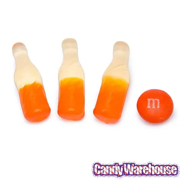 Gummy Soda Bottles Candy Bags - Orange Crush: 6-Piece Display