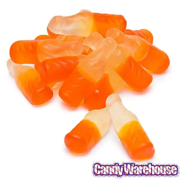 Gummy Soda Bottles Candy Bags - Orange Crush: 6-Piece Display