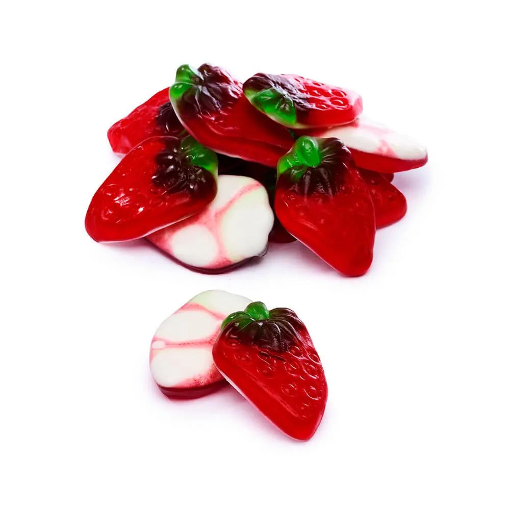 Gummy Strawberry & Cream Candy: 2KG Bag