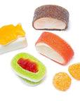 Gummy Sushi Candy : 21-Piece Bento Box Tray