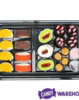 Gummy Sushi Candy : 21-Piece Bento Box Tray