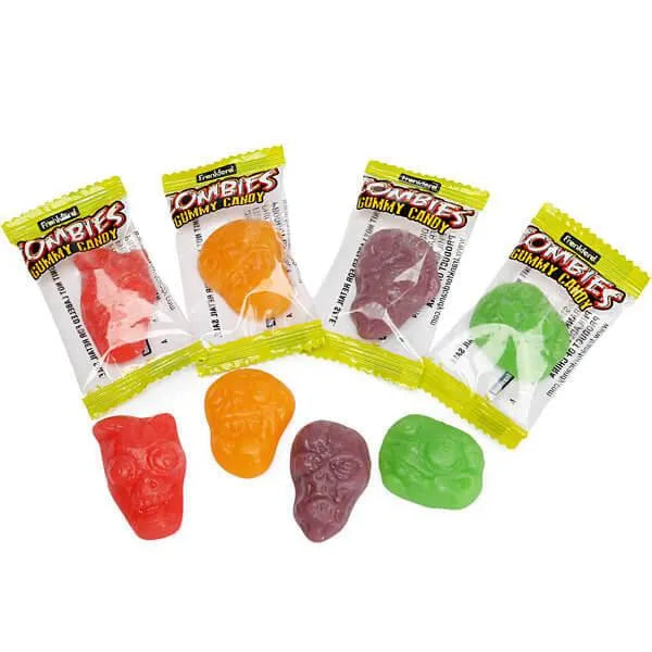 Gummy Zombies Candy Packets: 20-Piece Bag