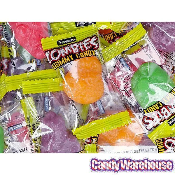 Gummy Zombies Candy Packets: 20-Piece Bag