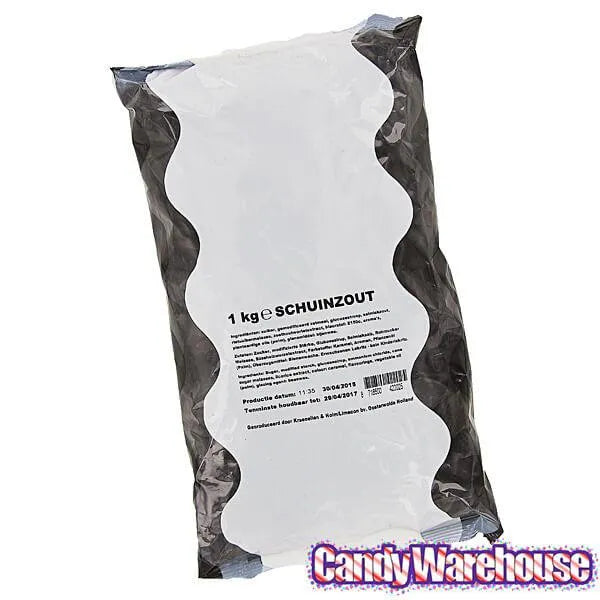 Gustaf's Black Licorice Diamonds: 1KG Bag