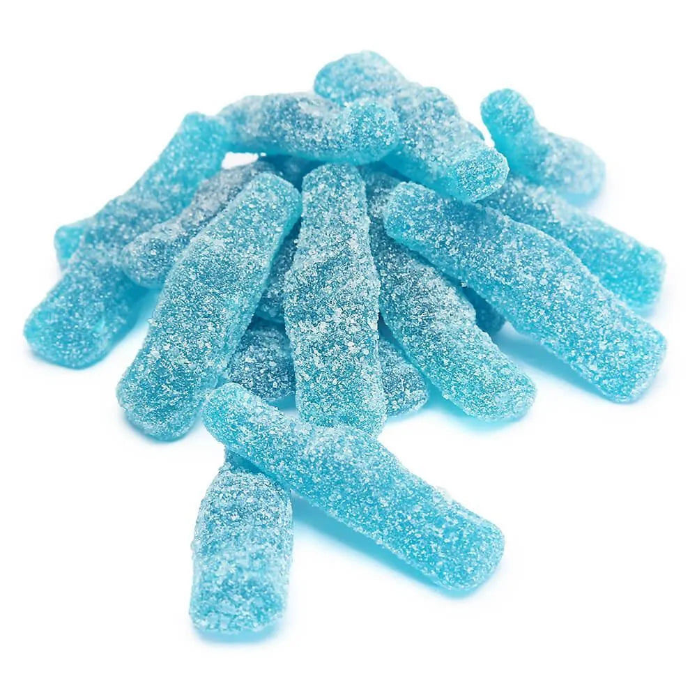 Gustaf's Blue Sour Gummy Cola Bottles: 3KG Bag