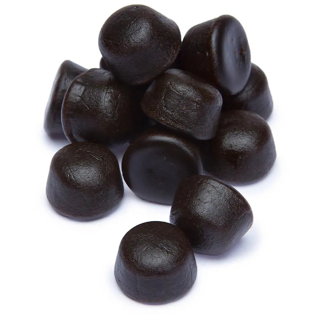 Gustaf's Dutch Black Licorice Drops: 1KG Bag