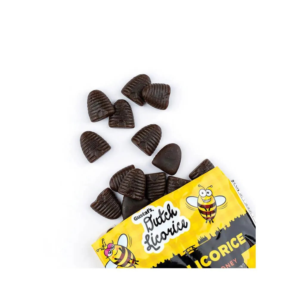 Gustaf's Dutch Licorice Beehive 5.29-Ounce Bags: 12 Piece Box