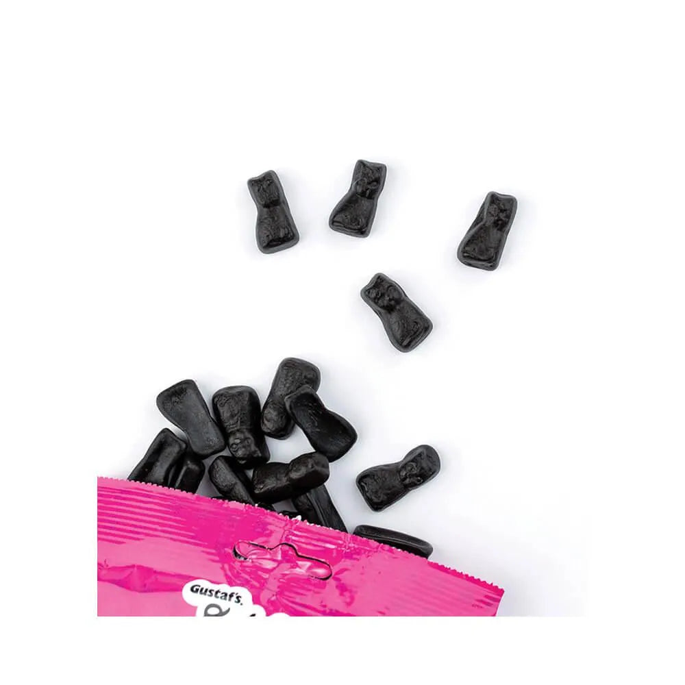 Gustaf's Dutch Licorice Cats 5.29-Ounce Bags: 12-Piece Box