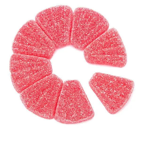 Gustaf's Gummy Pink Grapefruit Slices: 3KG Bag