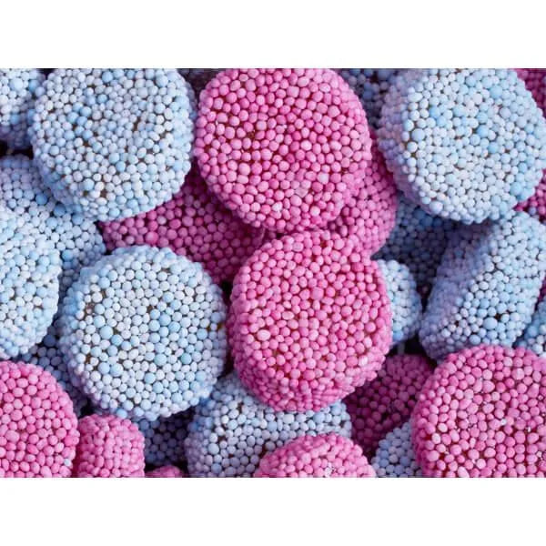 Gustaf's Licorice Nonpareils Buttons Candy: 3KG Bag