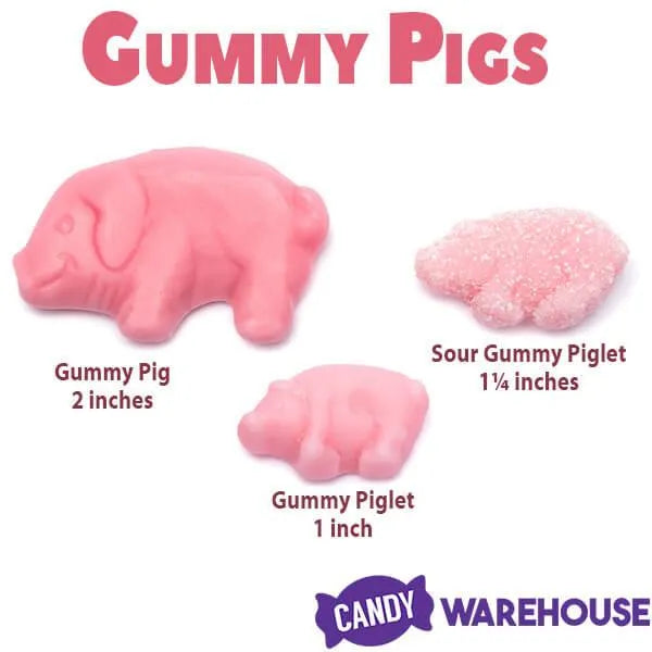 Gustaf's Pink Gummy Pigs: 3KG Bag