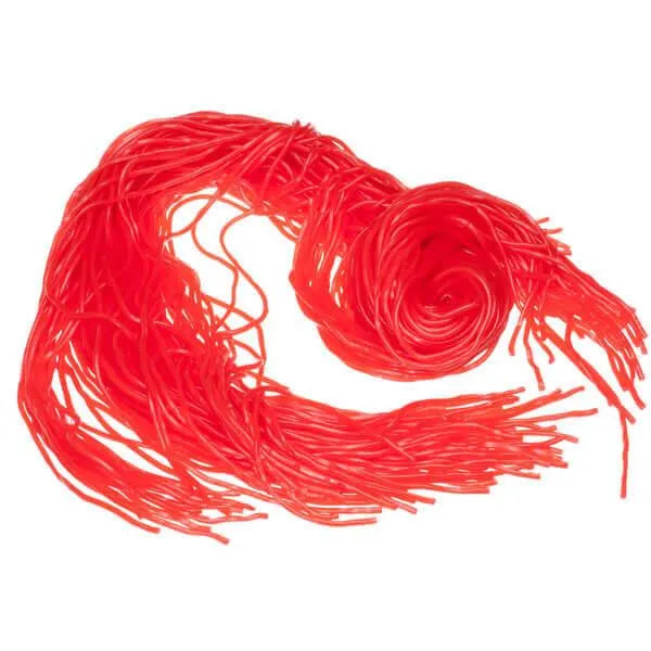 Gustaf's Red Licorice Laces Candy: 2LB Bag