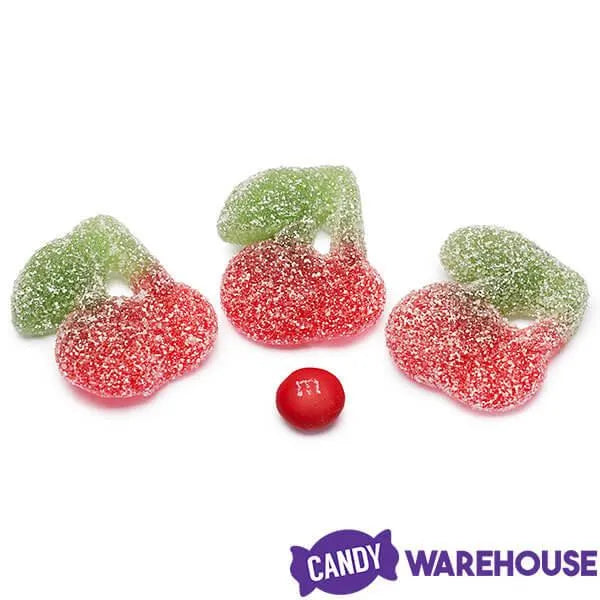 Gustaf's Sour Gummy Twin Cherries: 6LB Case