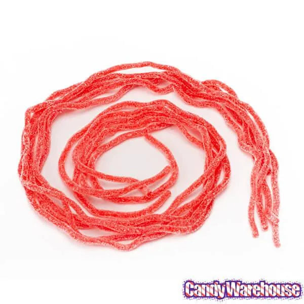 Gustaf's Sour Strawberry Licorice Laces: 2LB Bag