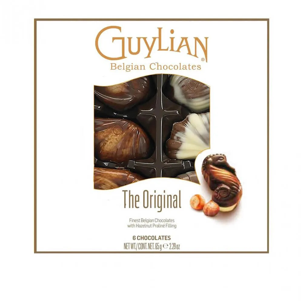 Guylian Chocolate Sea Shells: 6-Piece Gift Box